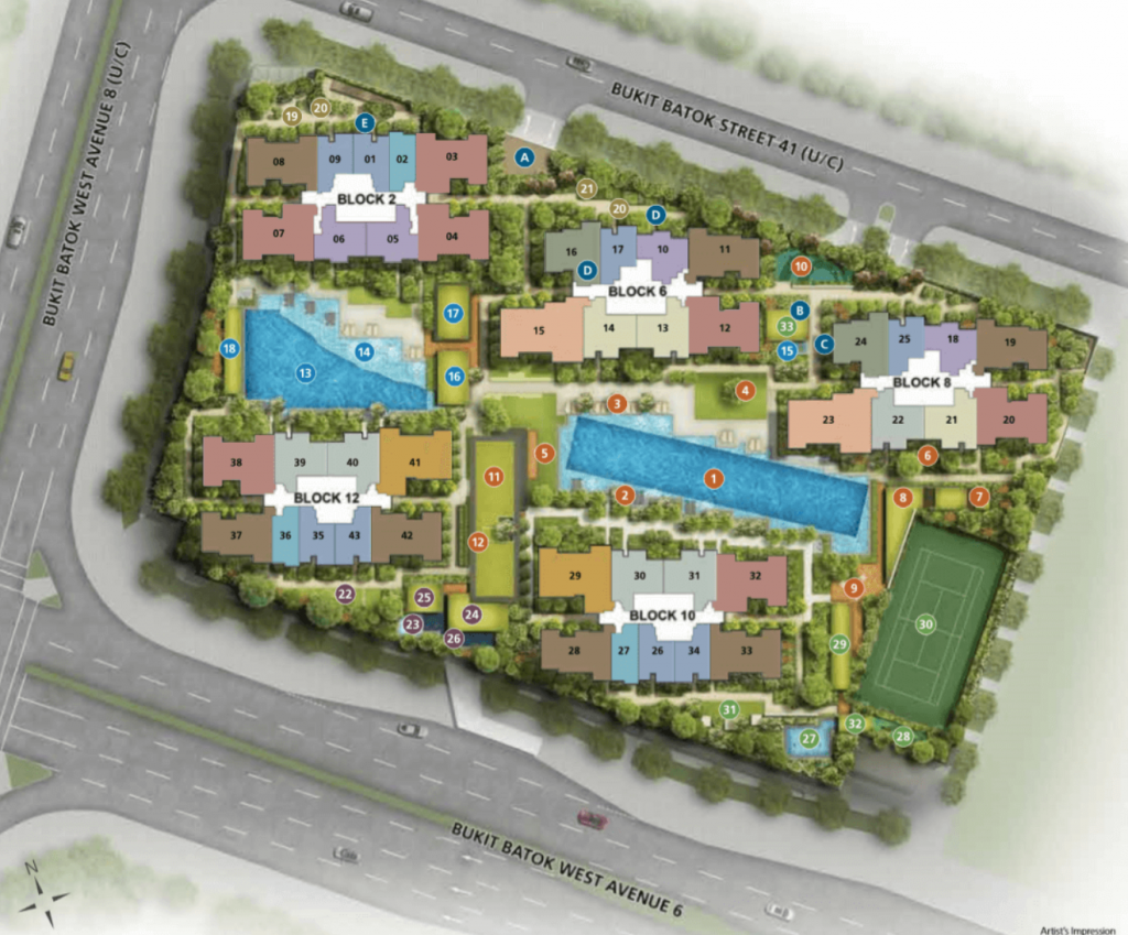 Le Quest Site Plan 1